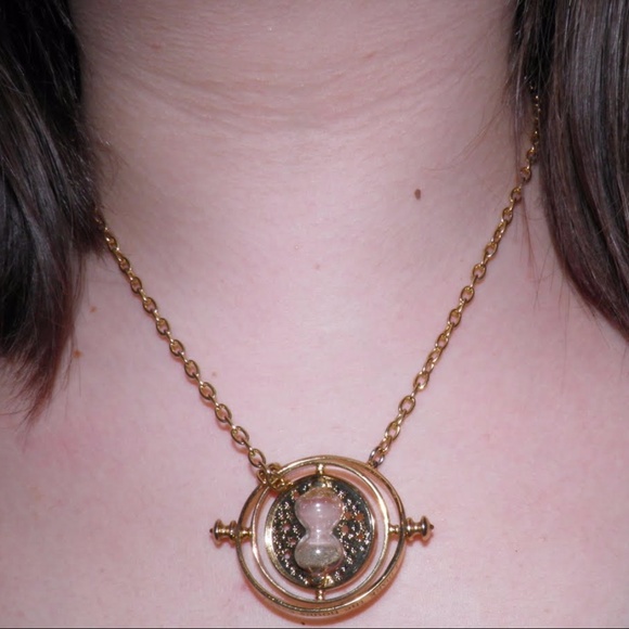 Hot Topic Accessories Hermiones Time Turner Necklace From Harry